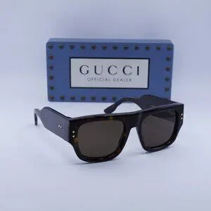 NEW GUCCI GG1262S 002 HAVANA UNISEX SUNGLASSES GUCCI NEW GUCCI GG1262S 002 HAVANA UNISEX SUNGLASSES GUCCI main image 3